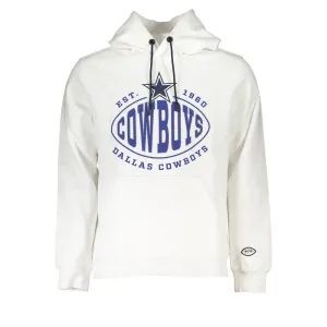 Hugo Boss Sleek White Hooded Sweatshirt for Men