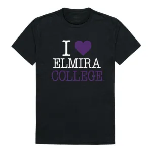 I Love Elmira College Soaring Eagles T-Shirt Tee
