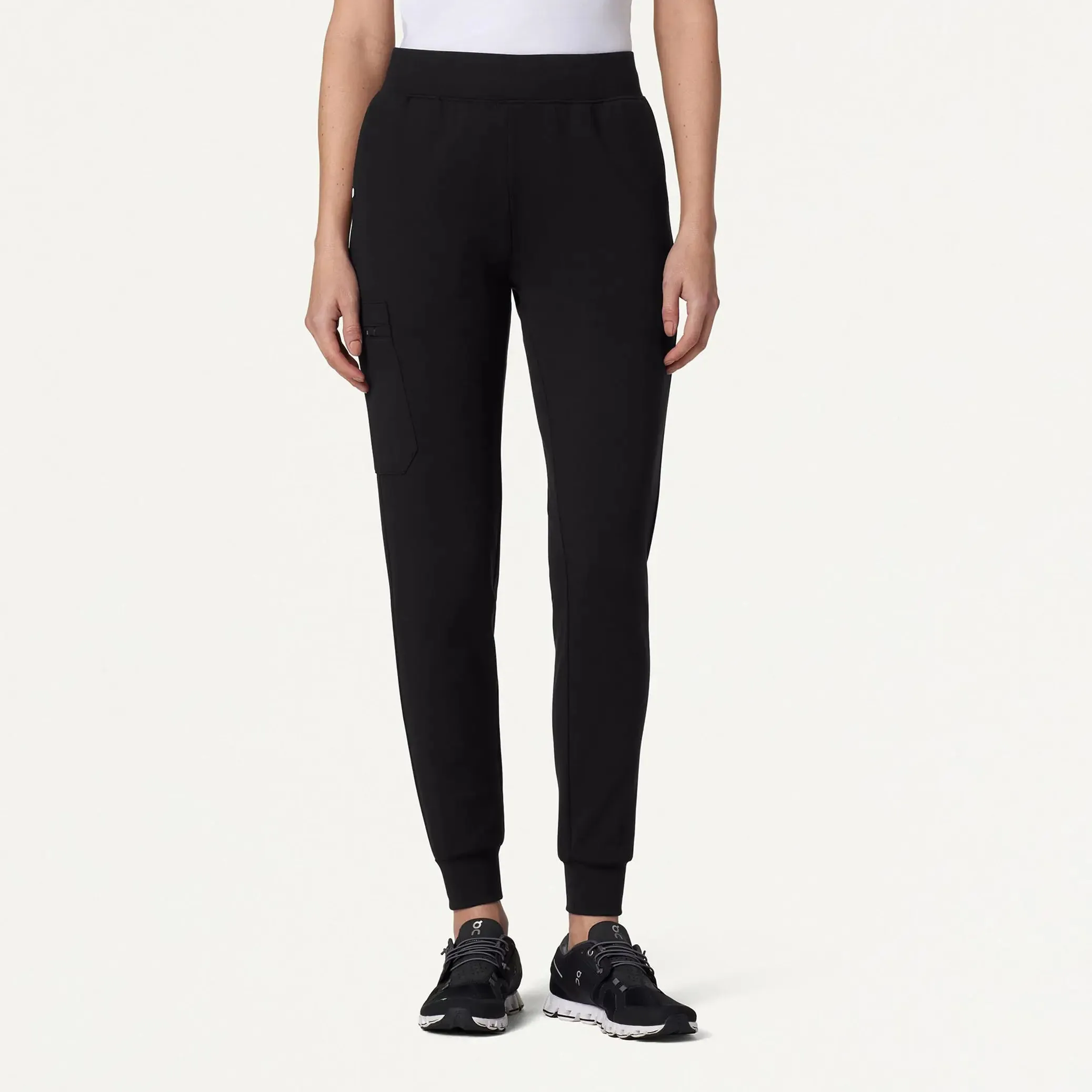 Jaanuu Women's Rubi Slim ULTRAsoft Scrub Jogger - Black