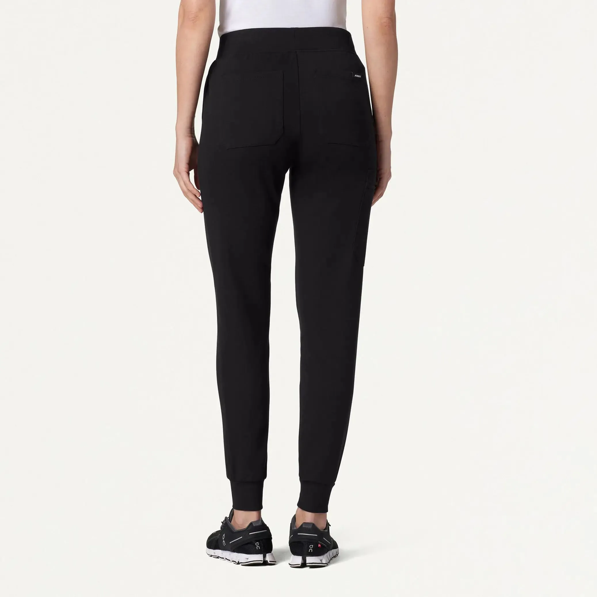 Jaanuu Women's Rubi Slim ULTRAsoft Scrub Jogger - Black