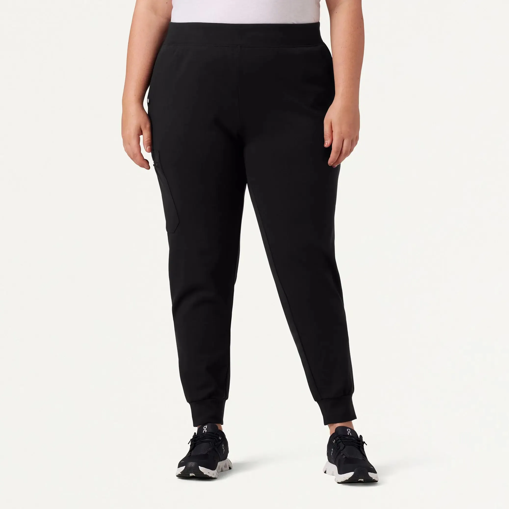 Jaanuu Women's Rubi Slim ULTRAsoft Scrub Jogger - Black