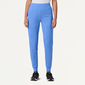 Jaanuu Women's Rubi Slim ULTRAsoft Scrub Jogger - Ceil Blue