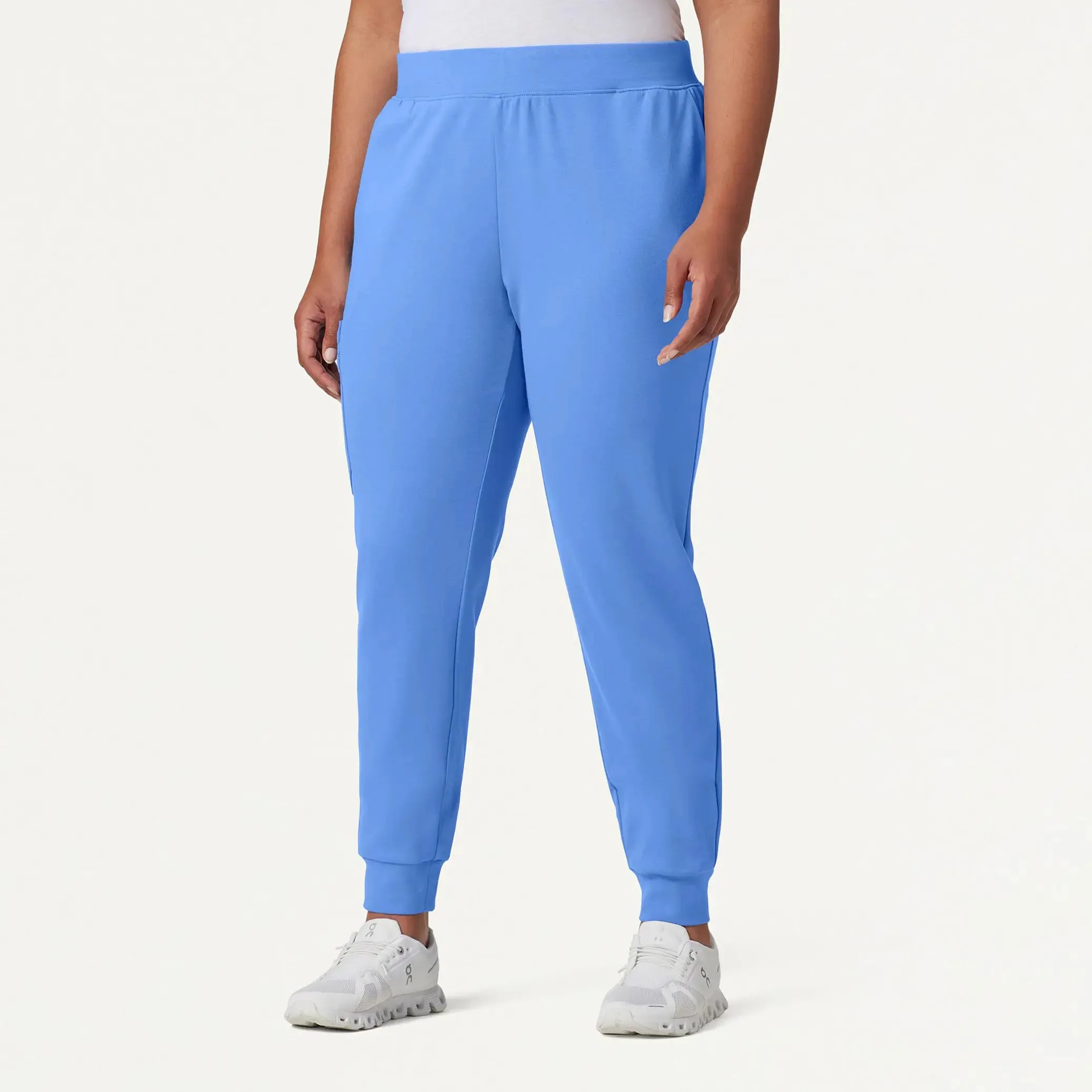 Jaanuu Women's Rubi Slim ULTRAsoft Scrub Jogger - Ceil Blue