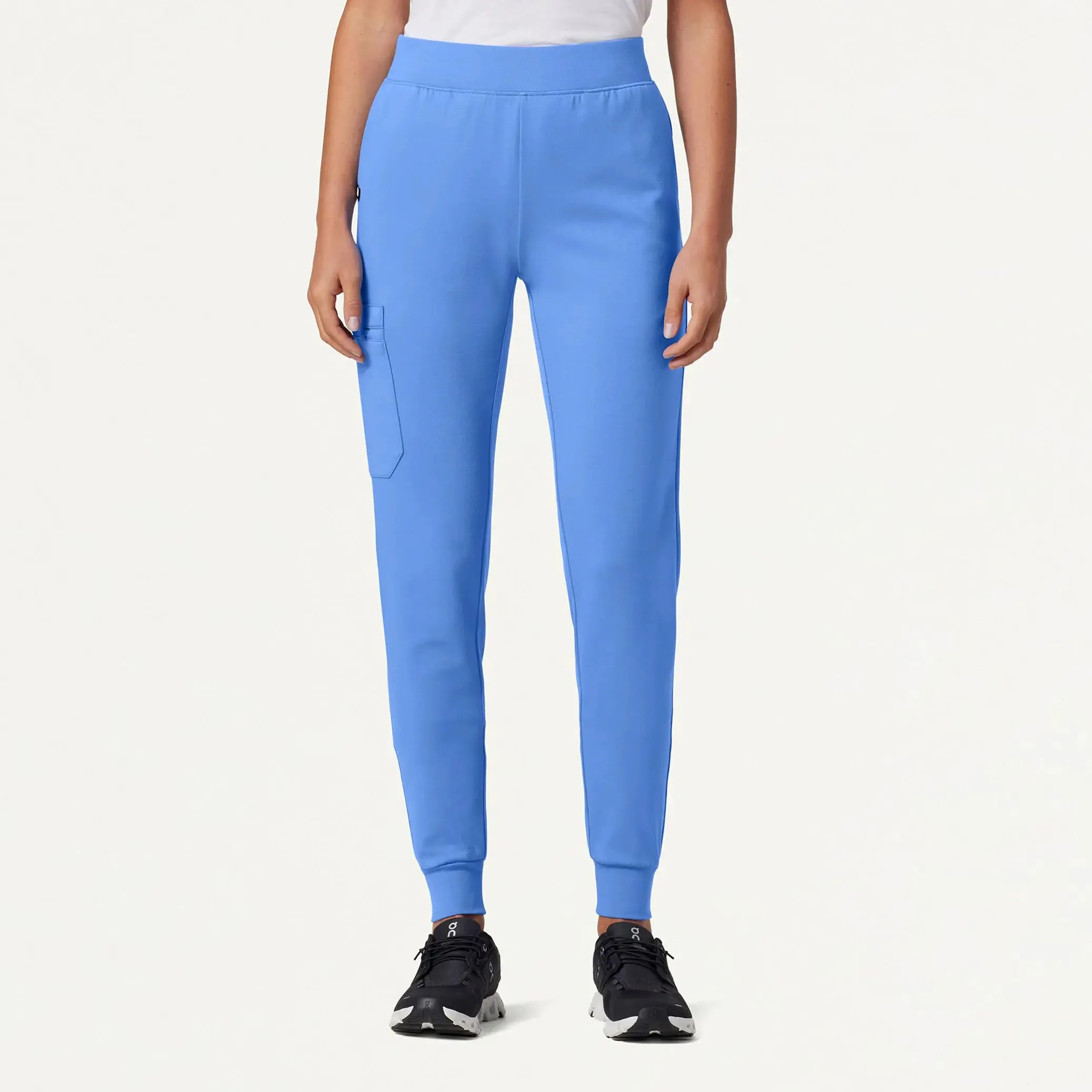 Jaanuu Women's Rubi Slim ULTRAsoft Scrub Jogger - Ceil Blue