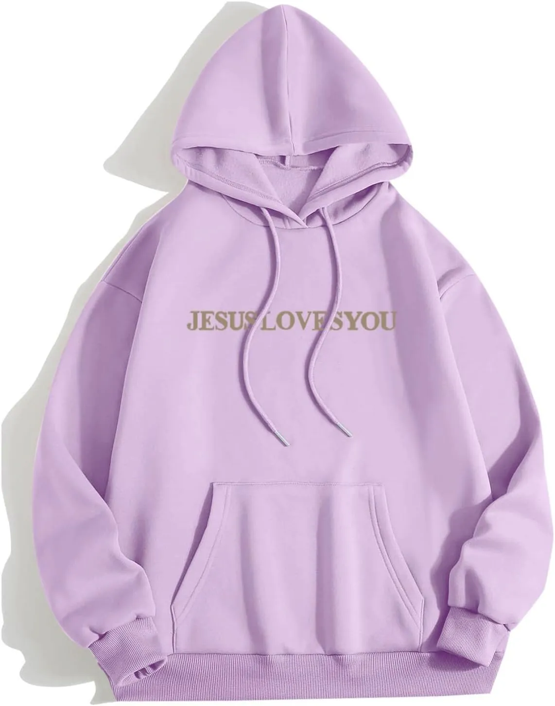 Jesus Loves You Hoodie Christian Jesus Saves Faith Sweatshirt Man Woman Pullover Tops Y2K Clothes Streetwear Gift
