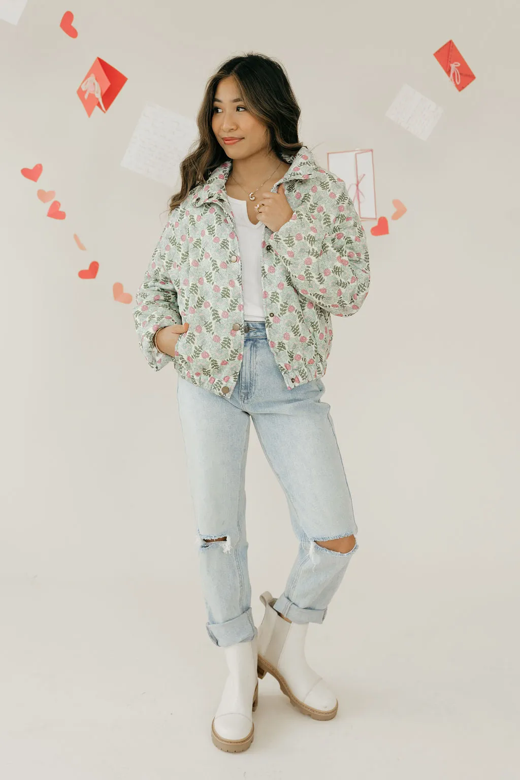 Josee Jacket-Sage Multi