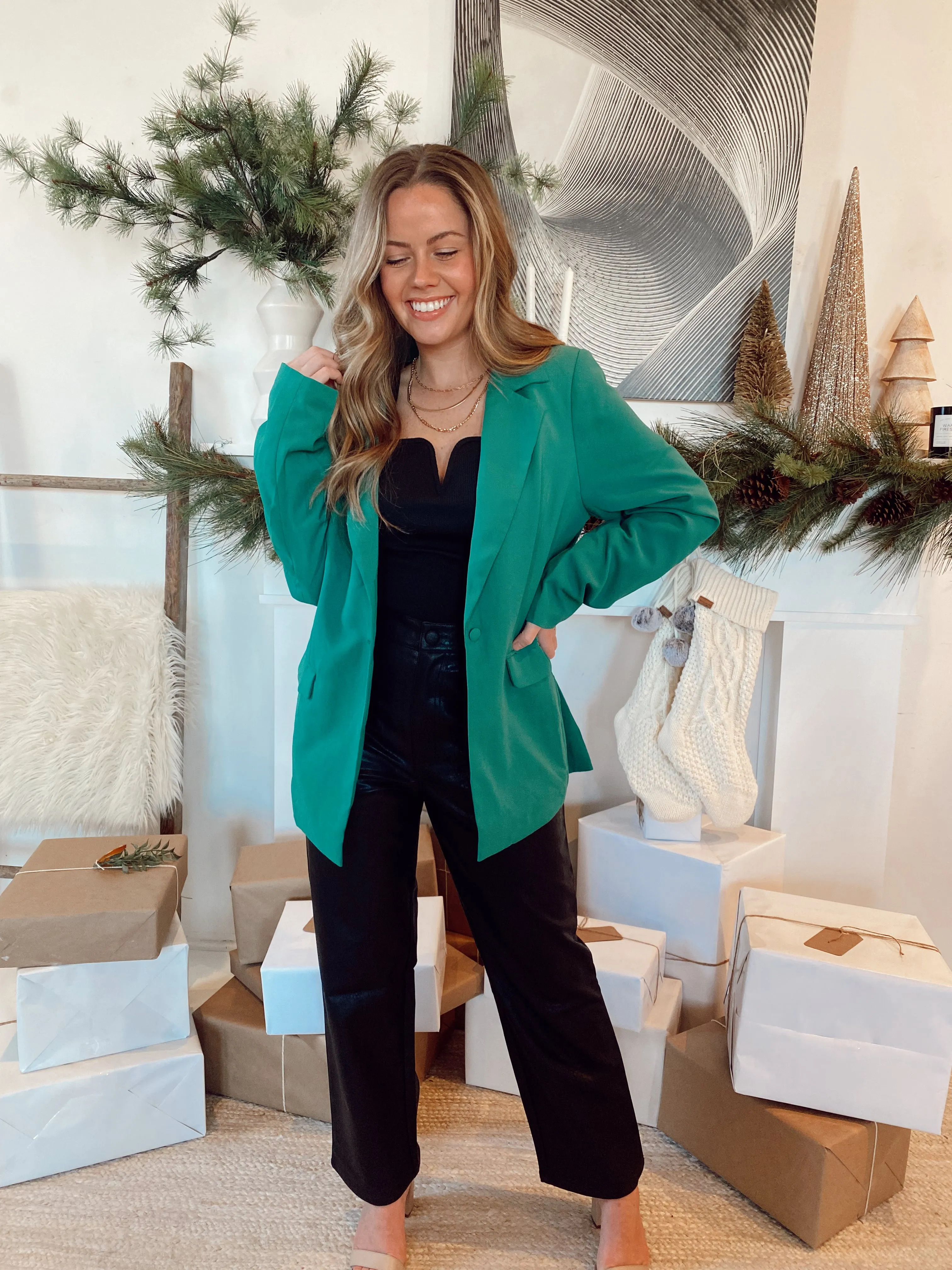 Kelly Green Blazer