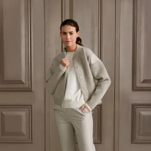 Knitted Bomber Jacket