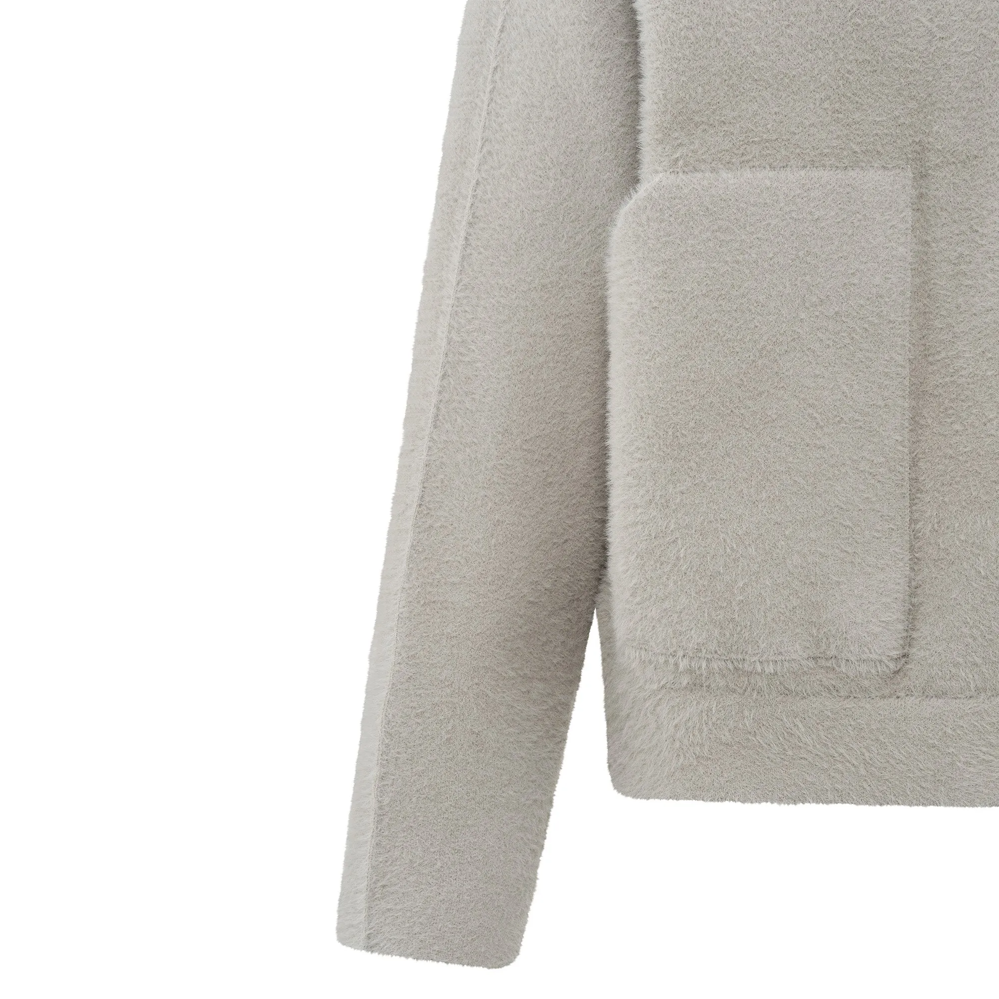Knitted Bomber Jacket