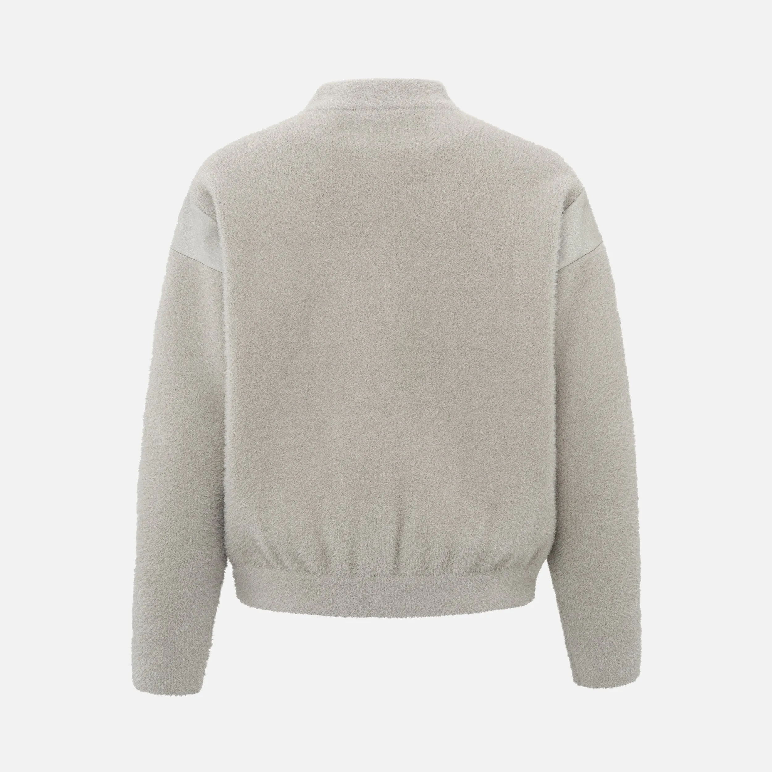Knitted Bomber Jacket