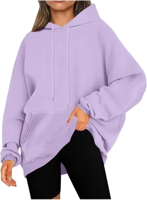 Ladies Gym Cute Cozy Sweatshirt, Oversized Hooded Pullover Long Sleeve, 2024 Fall Teens Clothing Outfits