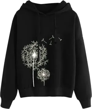 Light Weight Sweatshirts for Women 2024 Hoodies Graphic Pullover Tunic Tops Long Sleeve Loose Fit Casual Blouses