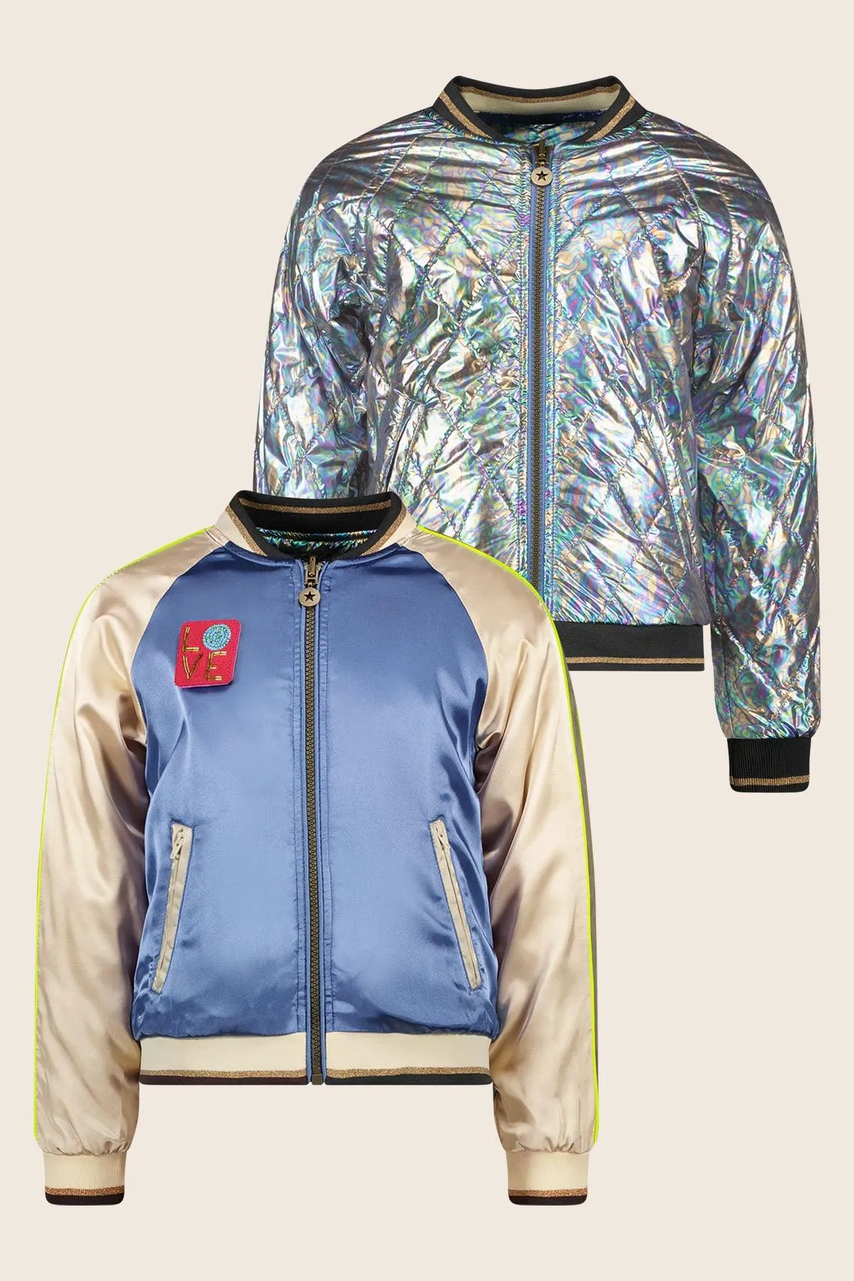 LikeFLO Reversible Jas Olivia Blue