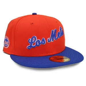 Los Mets - New Era Fitted (Orange)