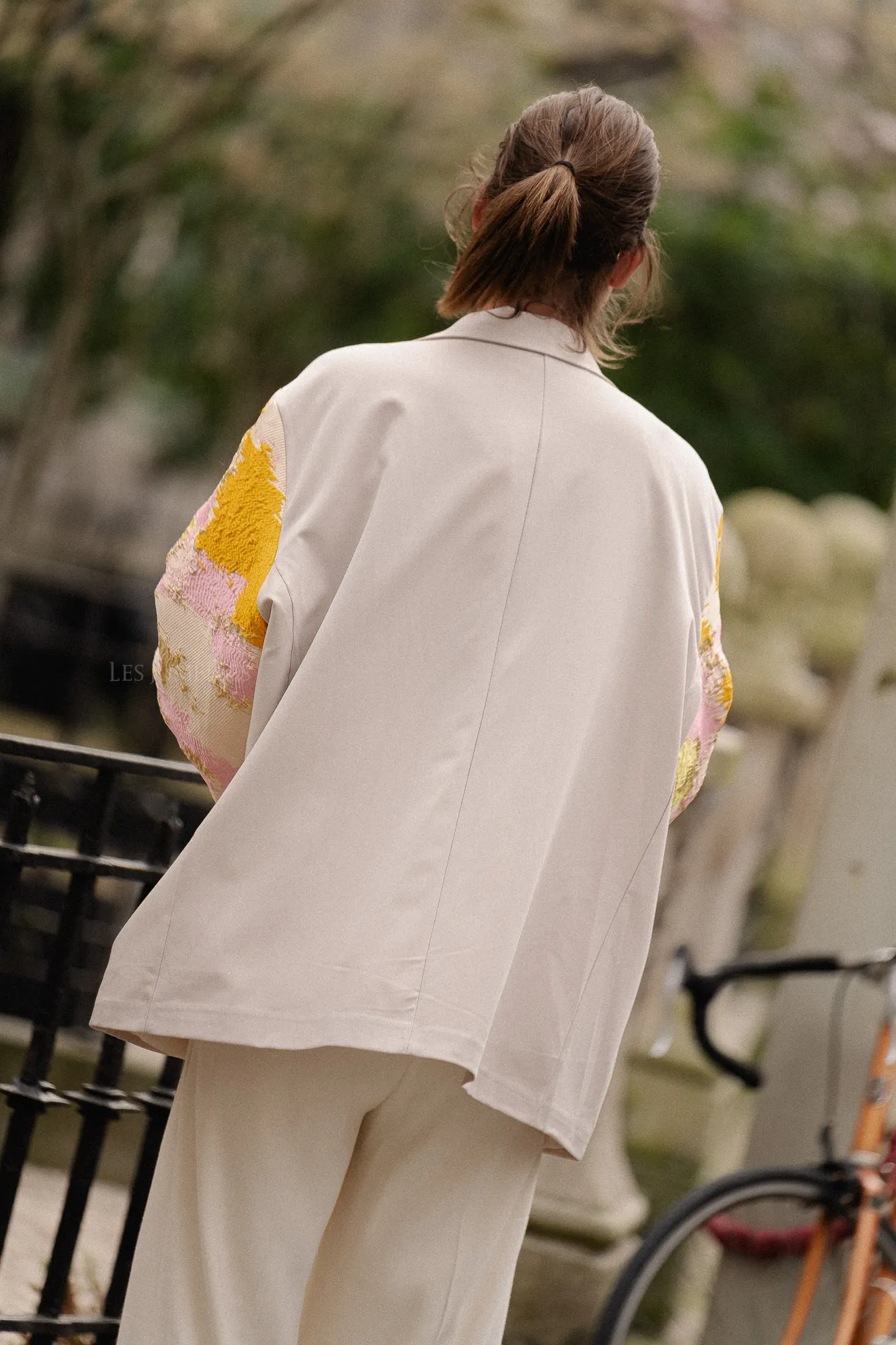 Madeline blazer beige/orange