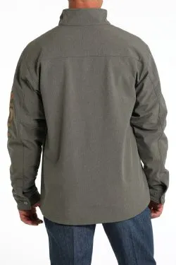 MEN'S CHARCOAL/COPPER BONDED JACKET by CINCH JEANS
