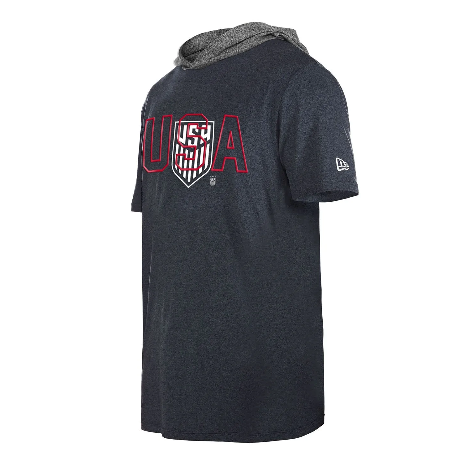 Men's New Era USMNT Active Short Sleeve Hoodie