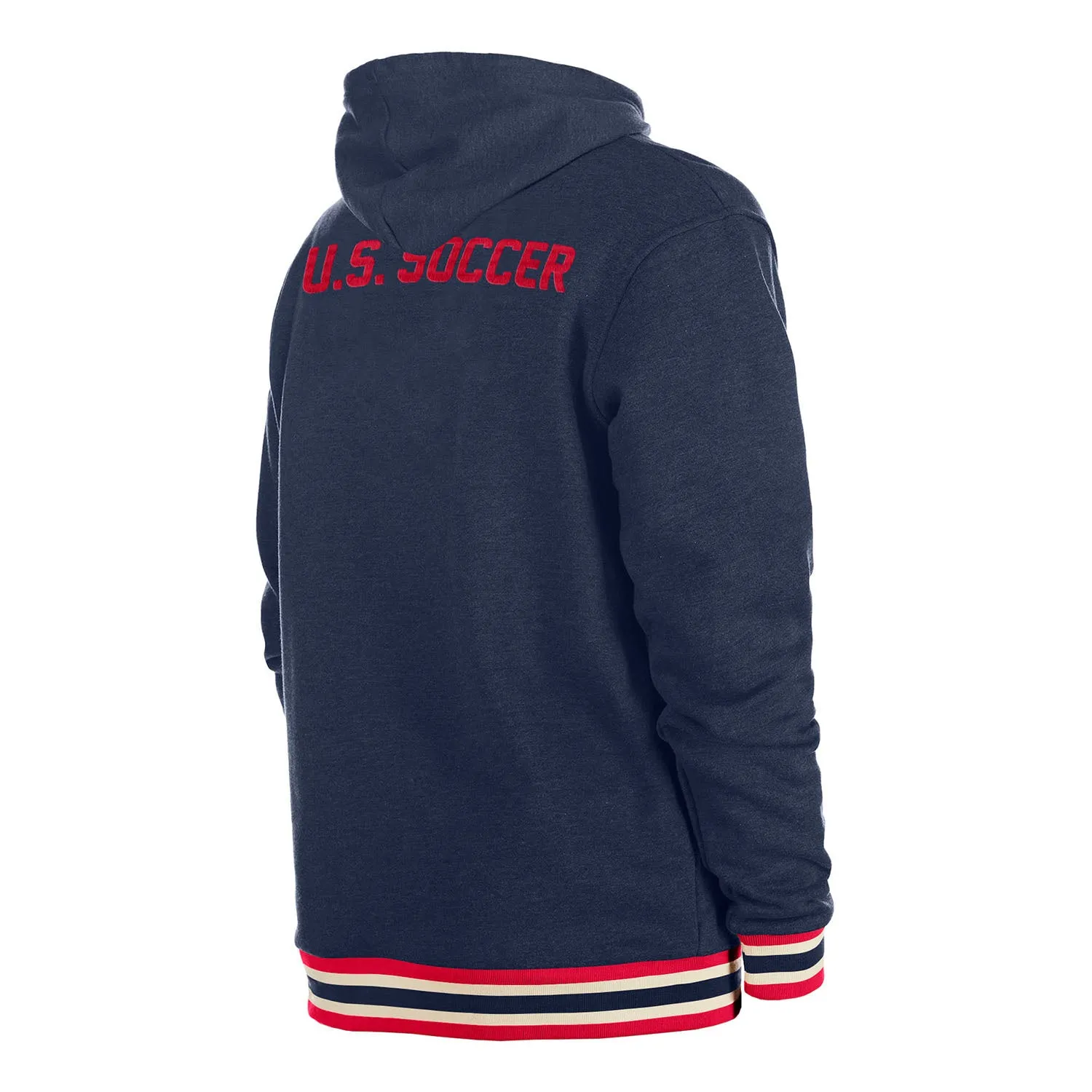 Men's New Era USWNT Embroidered Navy Hoodie