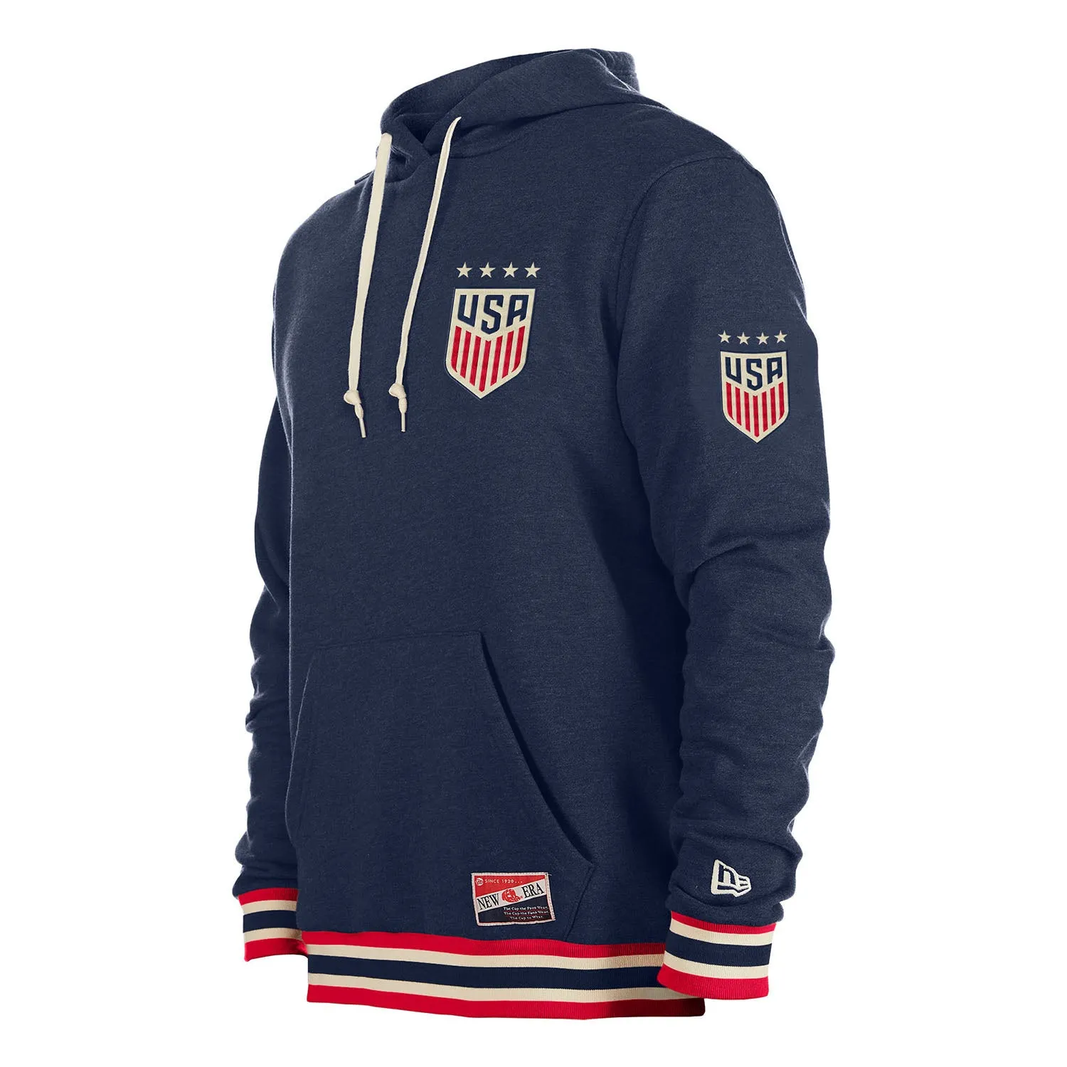 Men's New Era USWNT Embroidered Navy Hoodie