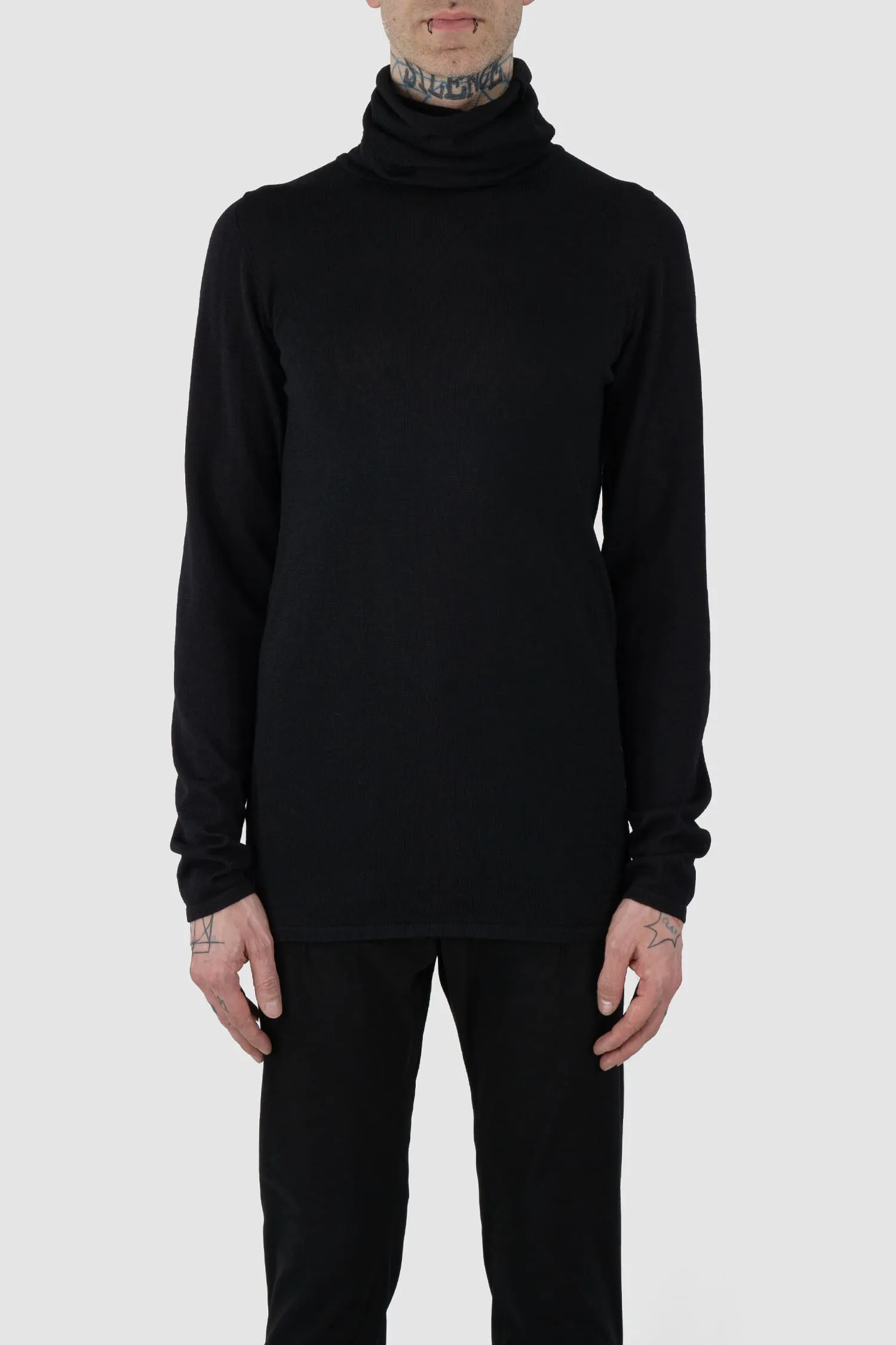 Merino Wool Turtleneck Sweater 505