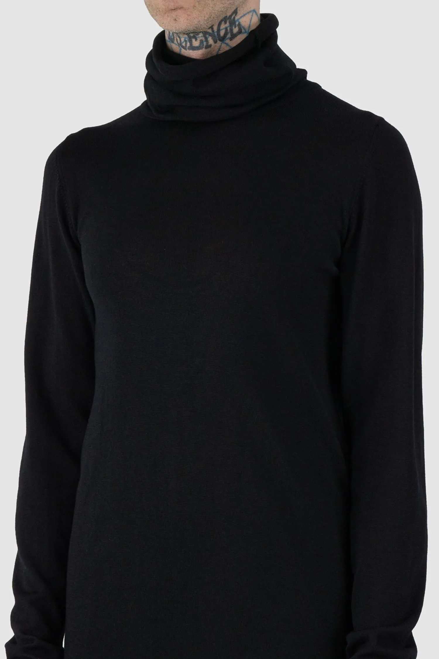 Merino Wool Turtleneck Sweater 505