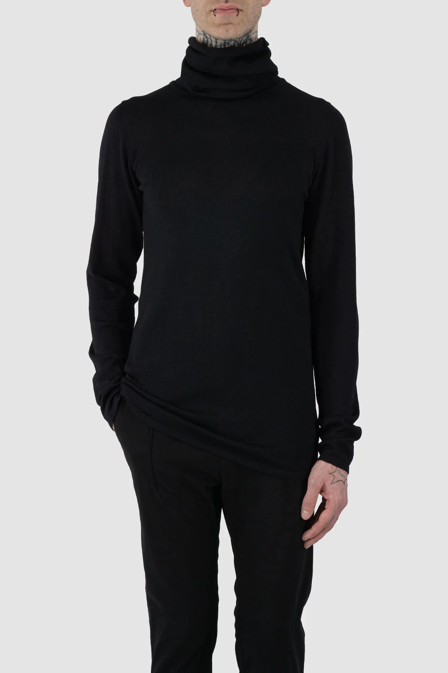 Merino Wool Turtleneck Sweater 505