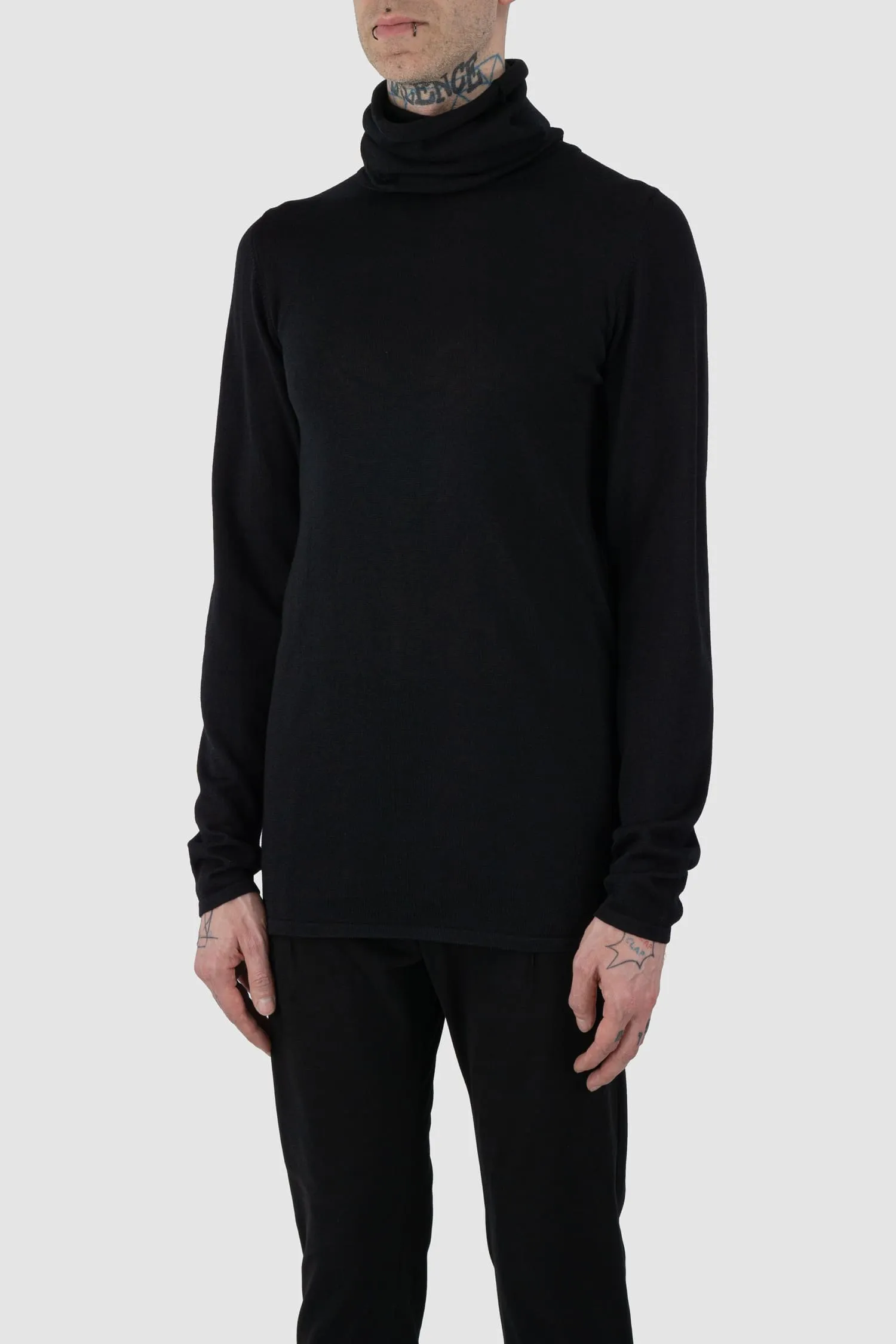 Merino Wool Turtleneck Sweater 505