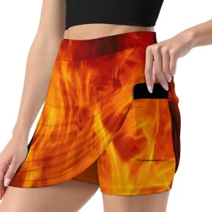 Mini Pleated Skirts for Women Sexy, Mini Skirt, Short Cargo Skirt, Skater A-line Pleated Skirt