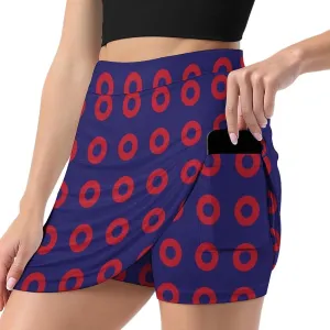 Mini Pleated Skirts for Women Sexy, Mini Skirt, Short Cargo Skirt, Skater A-line Pleated Skirt