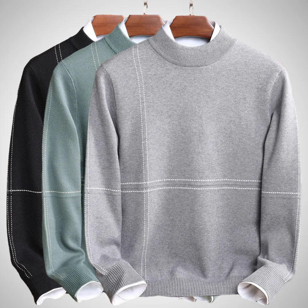 Neville Sleek Streaked Sweater
