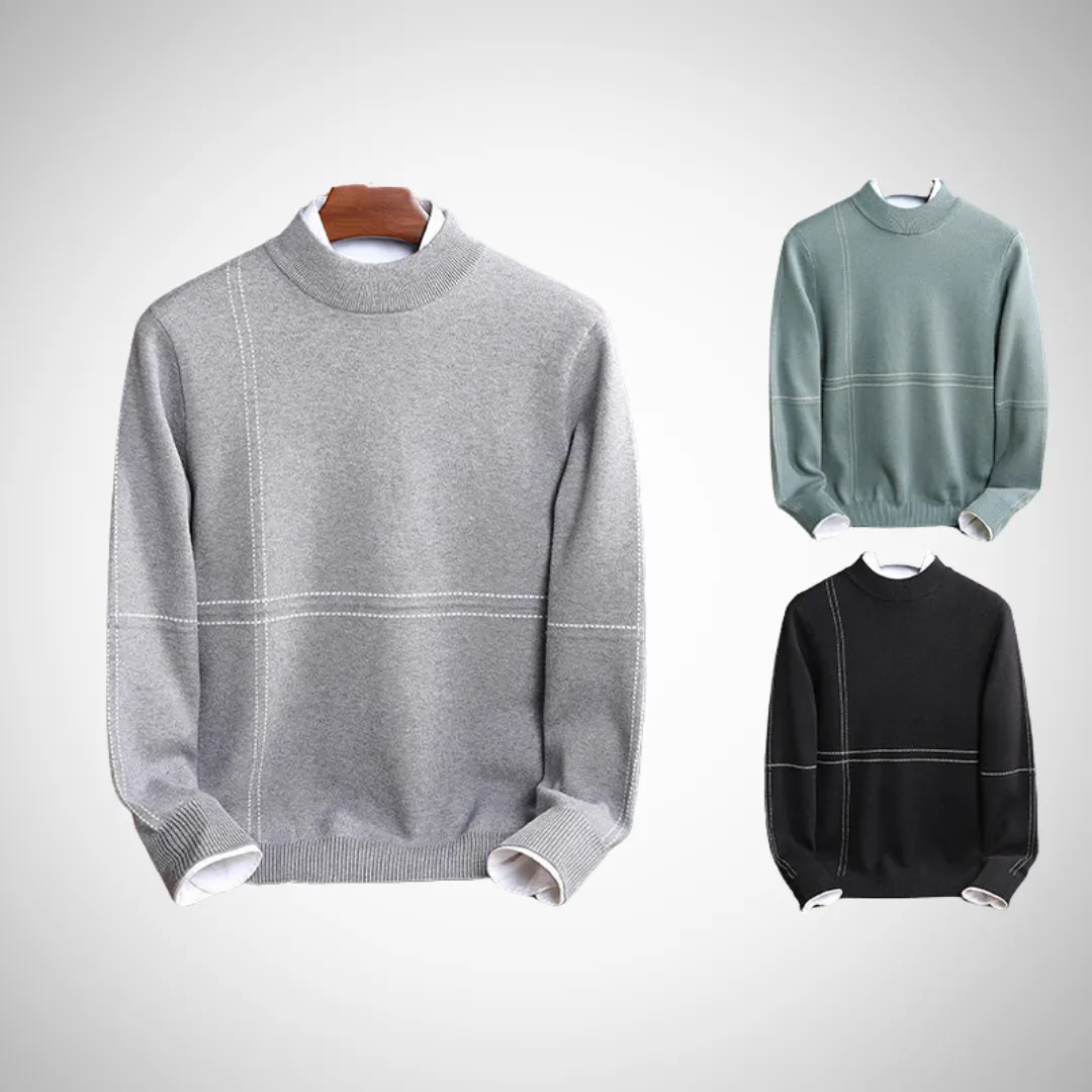 Neville Sleek Streaked Sweater