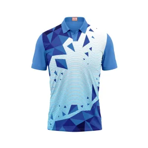 Next Print Customized Polo Neck Skyblue Jersey Design 27