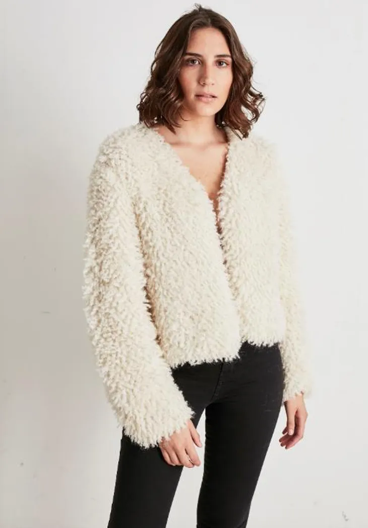 Noble Fibre x Mia Peru Alpaca Lima Boucle Jacket