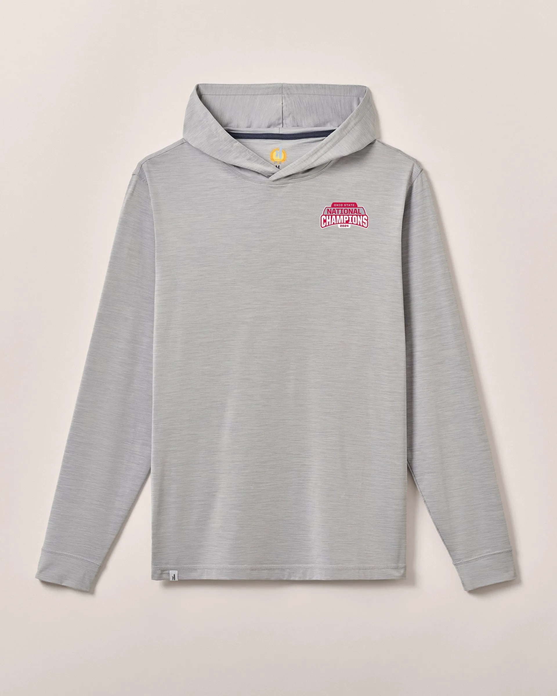 Ohio State Talon Featherweight Performance Hoodie - 2024 CFP Champions Logo
