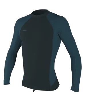 O'Neill Hyperfreak 0.5mm Neo/Skins L/S Top-Gunmetal/Cadet Blue