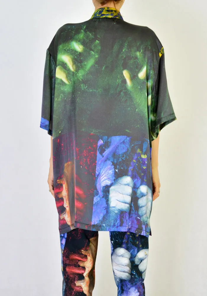 OTTOLINGER SH01L OVERSIZED SHIRT LUCIE STAHL PRINT