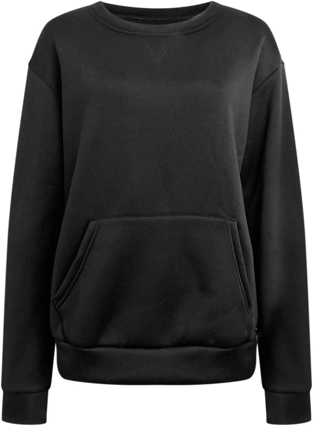 Oversized Sweatshirt for Women Crewneck Casual Long Sleeve Shirts Basic Pullover Top Fashion Clothing Outerwear