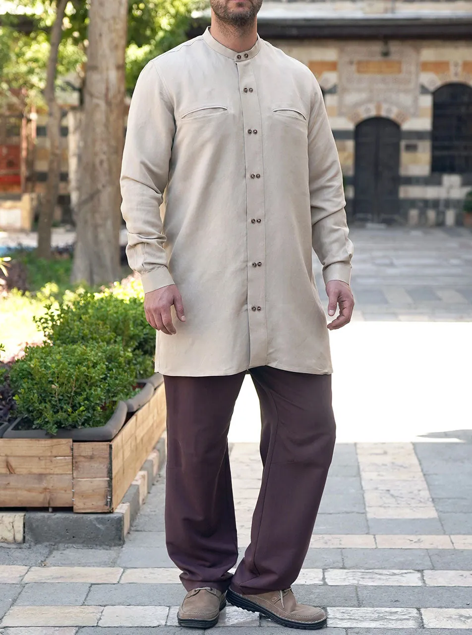Paired Buttons Shirt