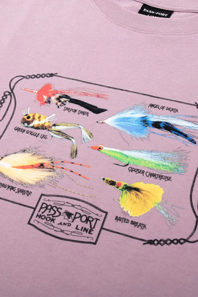 PASS~PORT LURES TEE - DUSTY LILAC