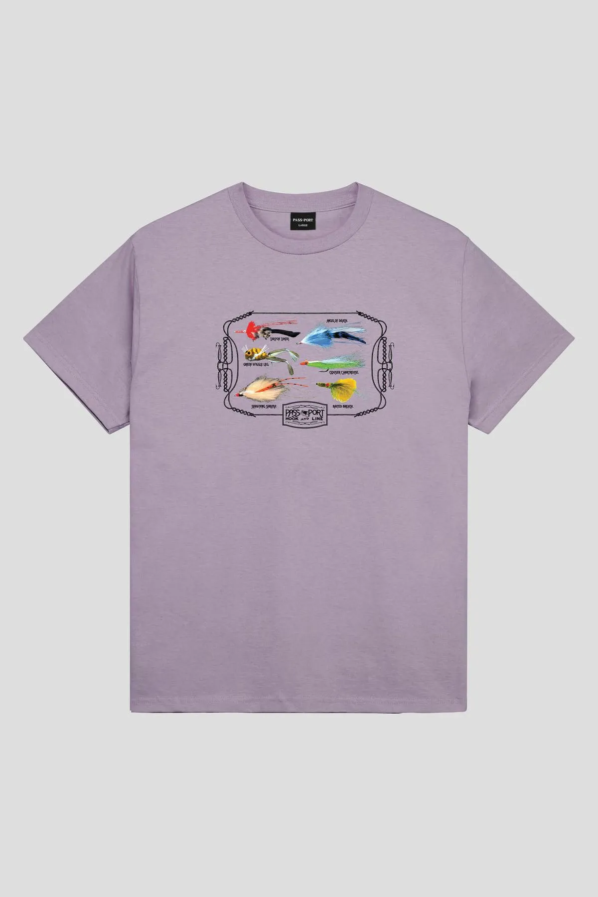 PASS~PORT LURES TEE - DUSTY LILAC