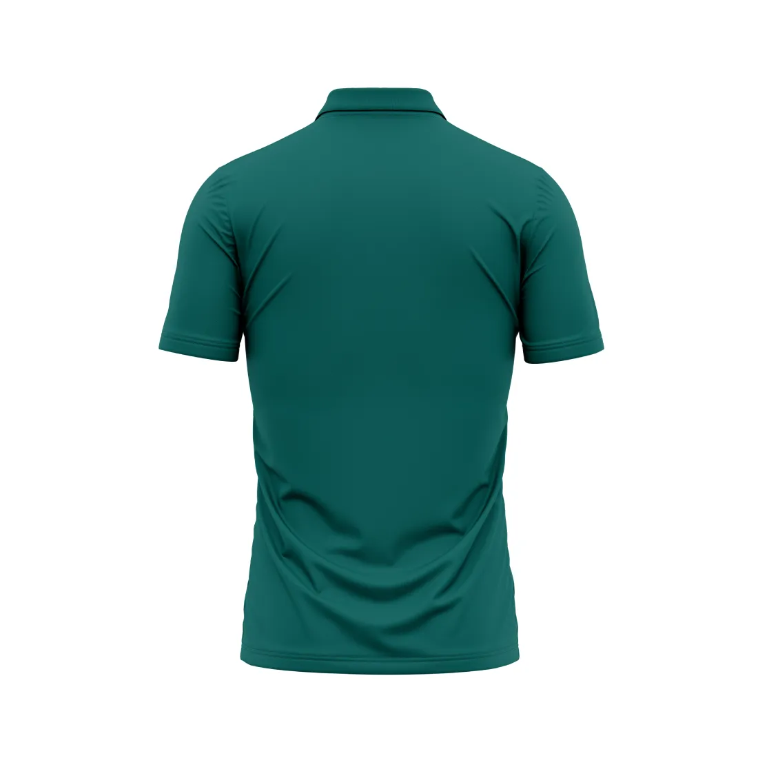 Polo Neck Printed Jersey Green NP5000042