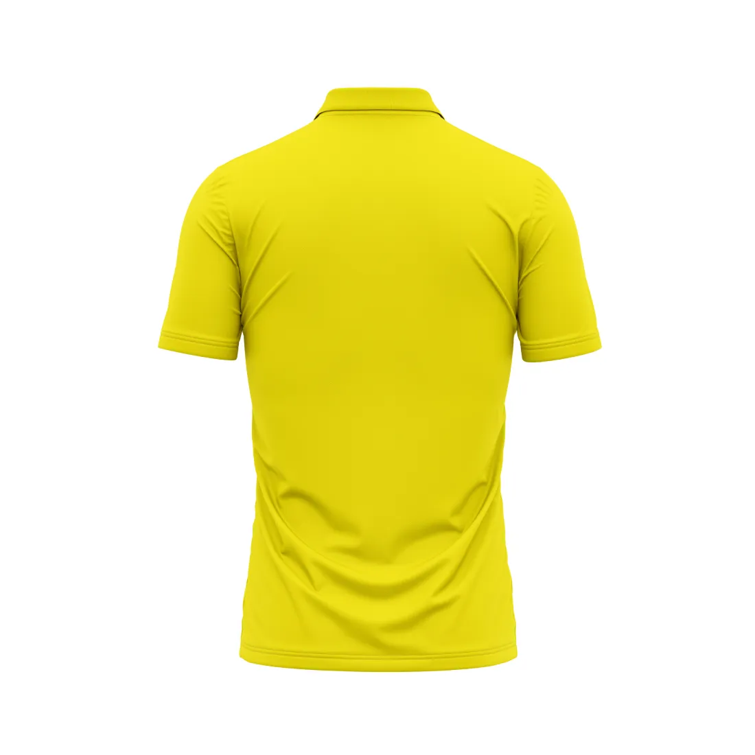 Polo Neck Printed Jersey Yellow NP5000059