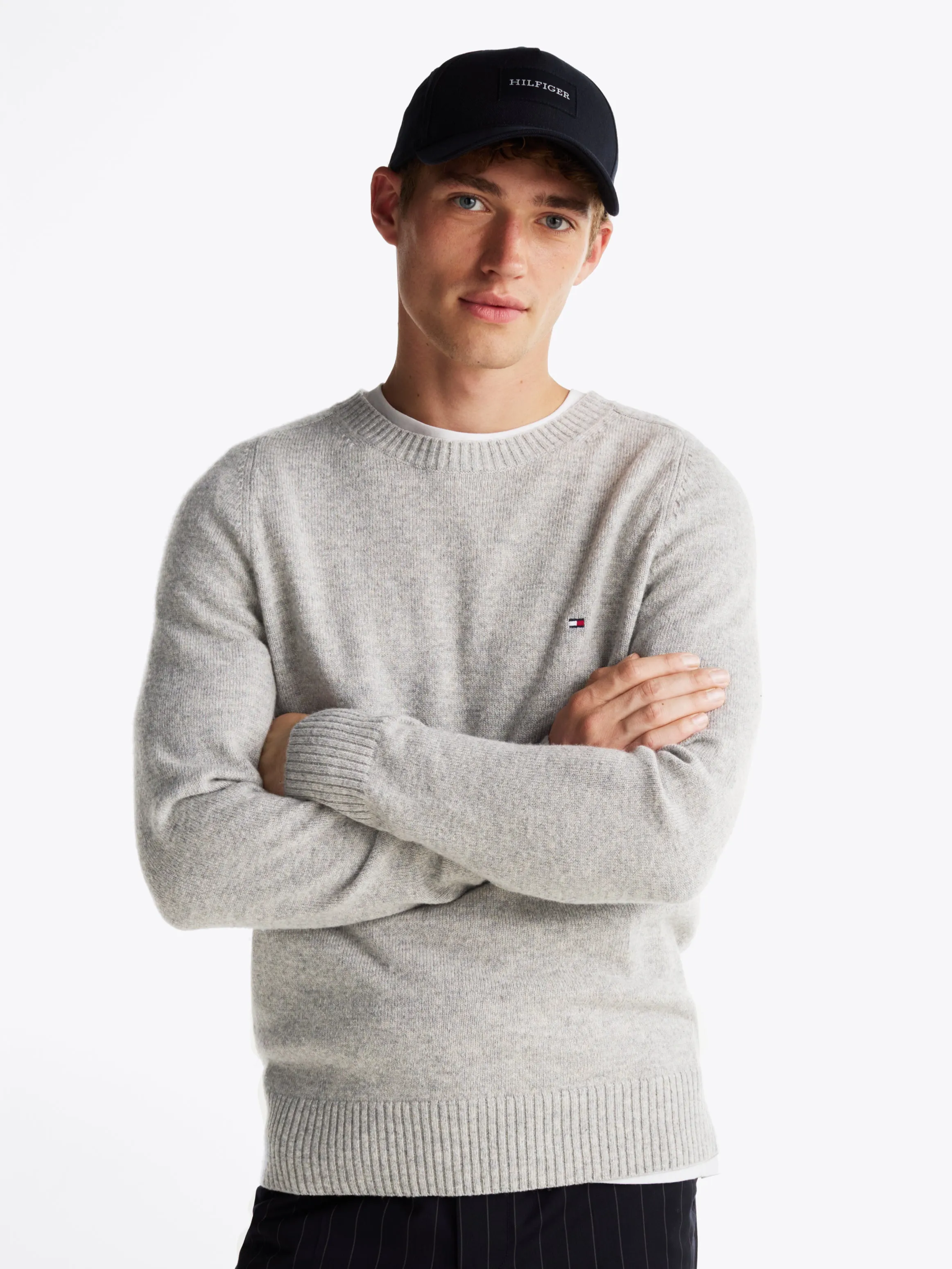 Pure Wool Crew Neck Jumper
