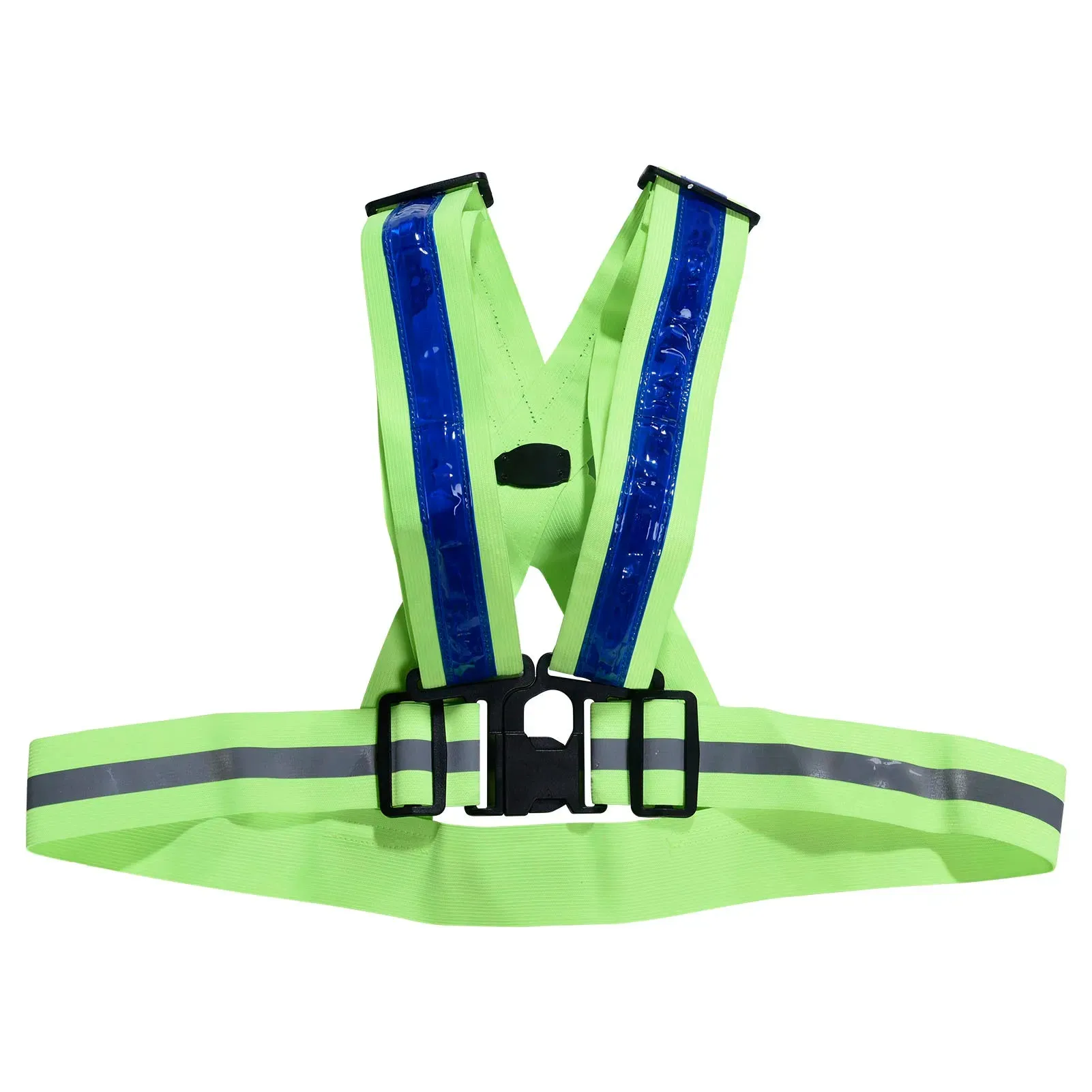 Reflective Vest USB Charging LED Luminous Safety Harness For Night Running