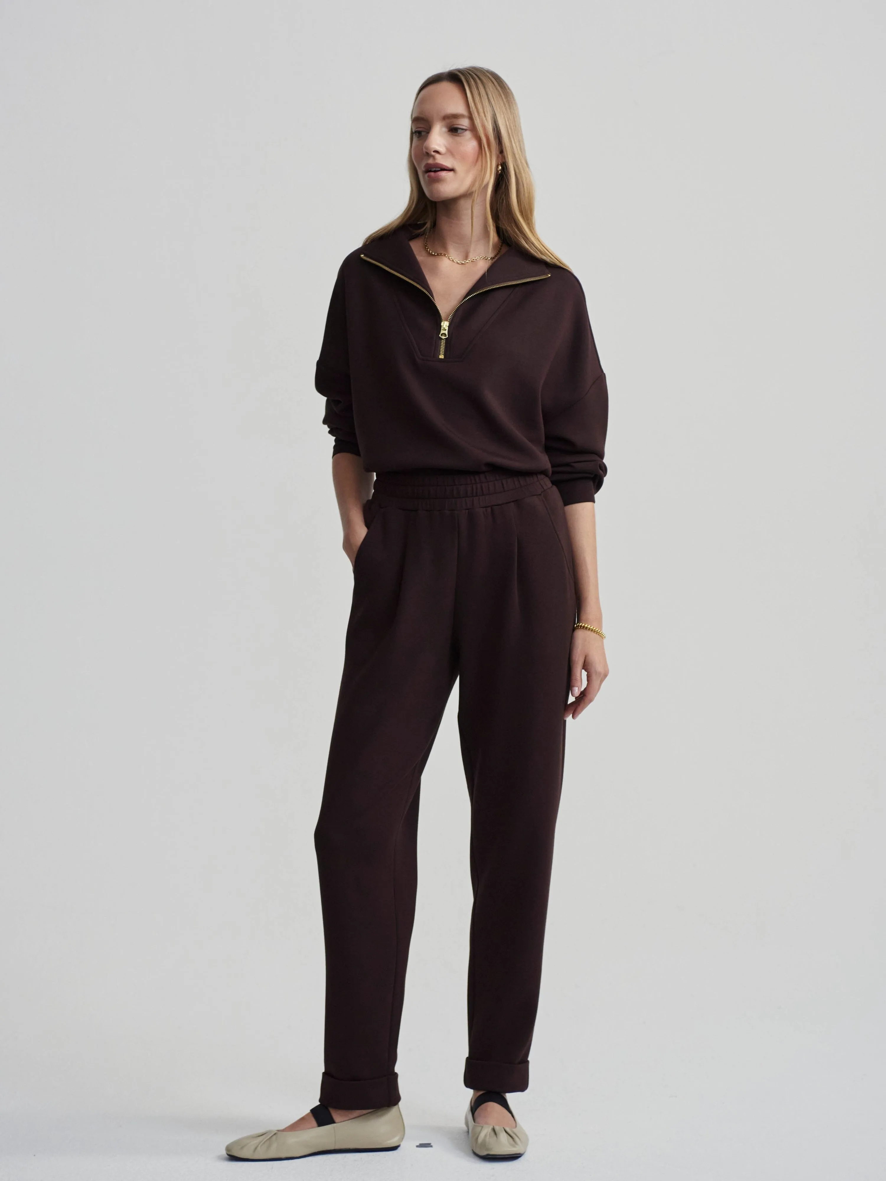 Rolled Cuff Pant 25"