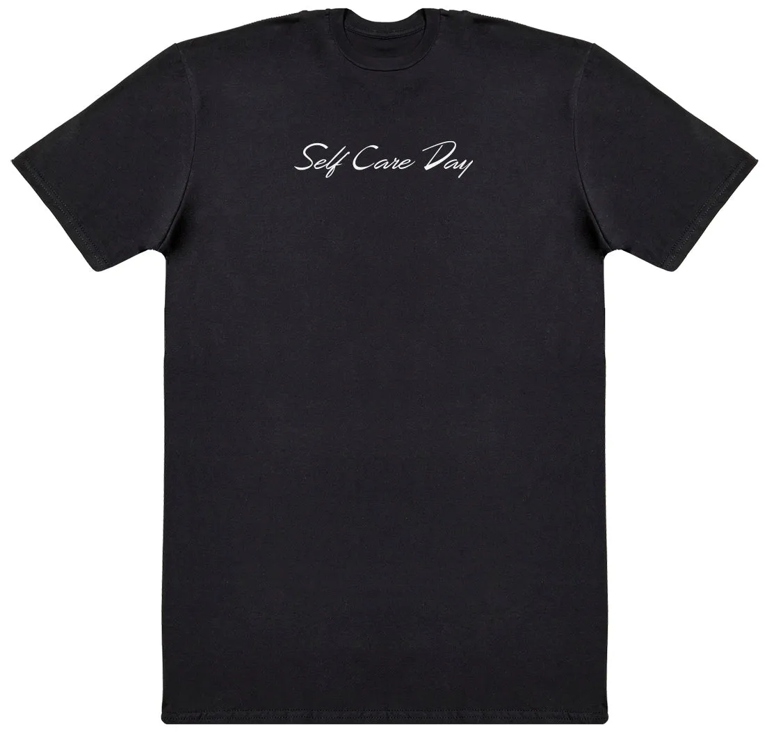 Self Care Day - Kids Oversized Comfy T-Shirt