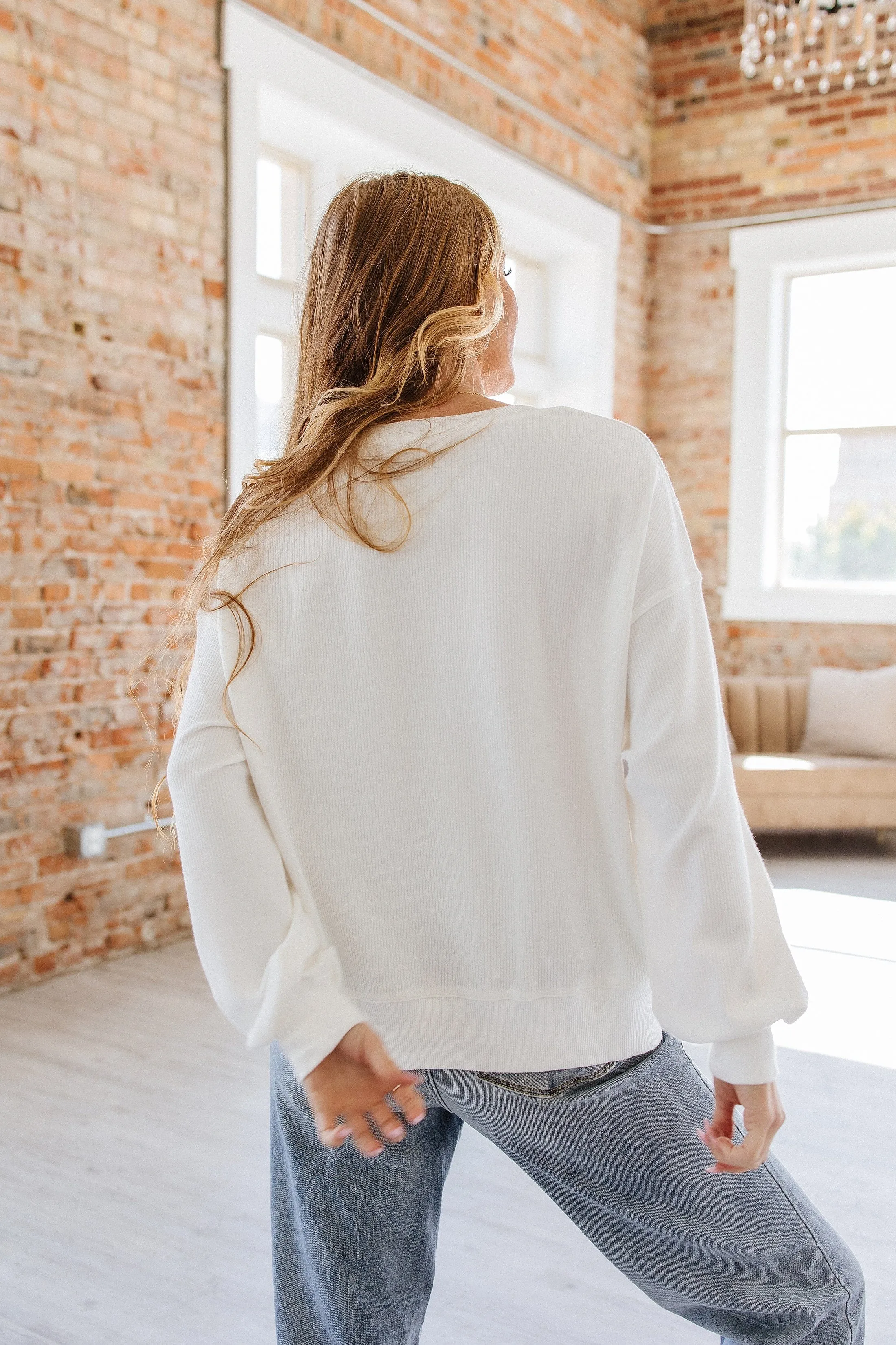 Shelly Bowknot Graphic Sweater | DROPSHIP