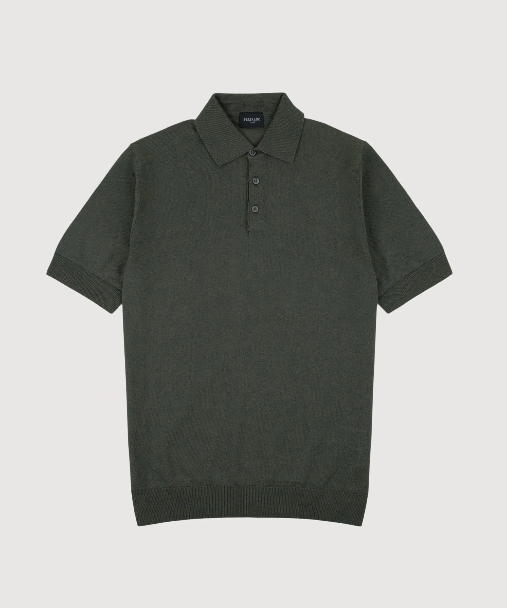 Short Sleeve Polo Sweater