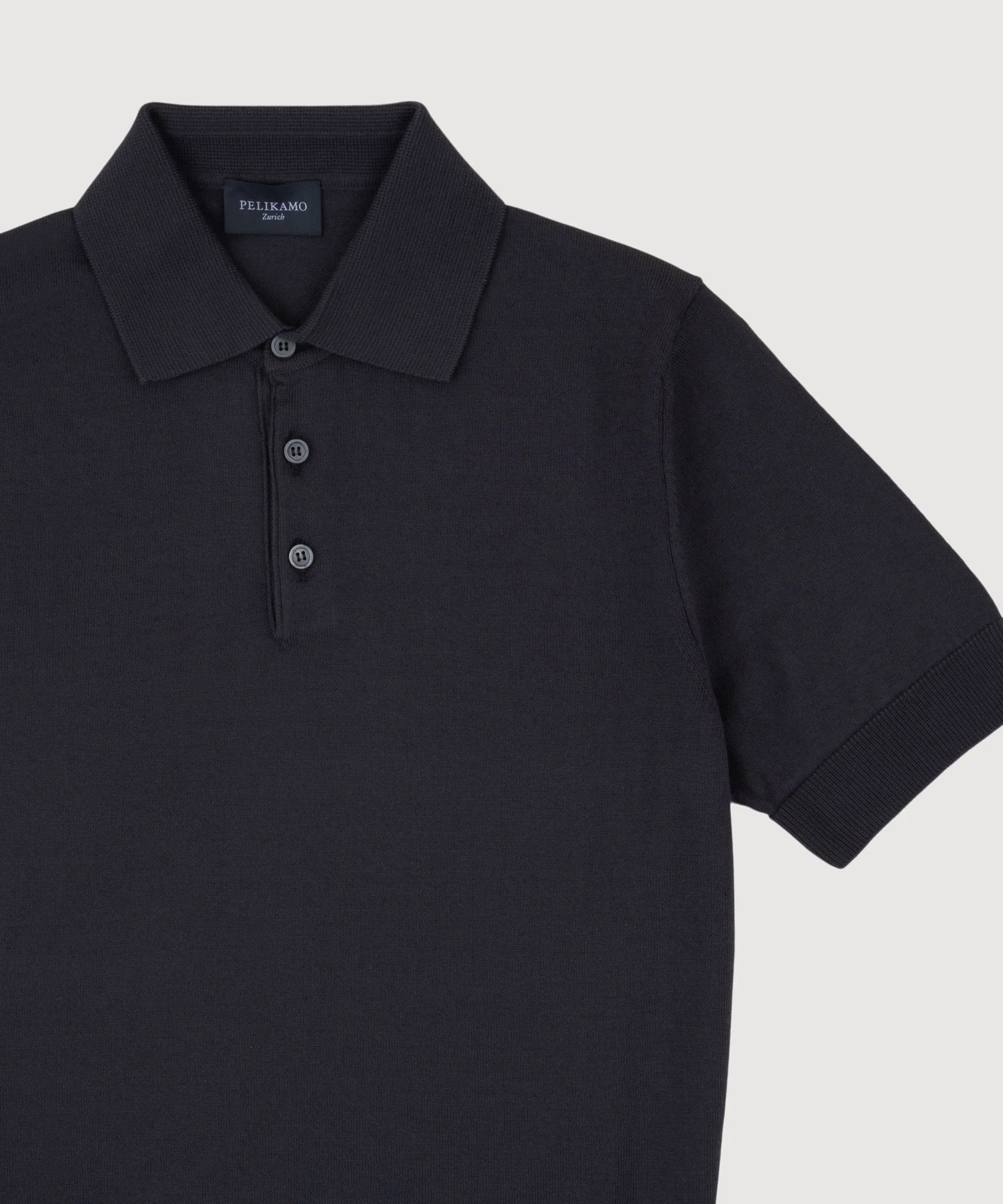 Short Sleeve Polo Sweater