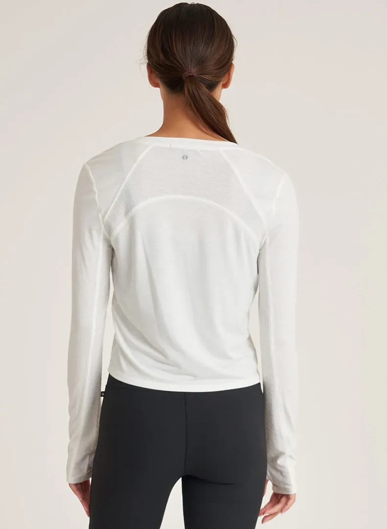 Textured Inset Tee